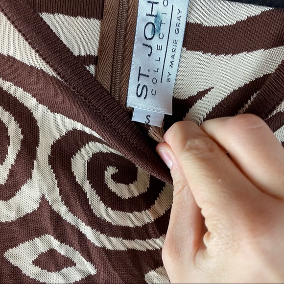 St. John Collection by Marie Gray wool tunic top retail $370 - Picture 7 of 8